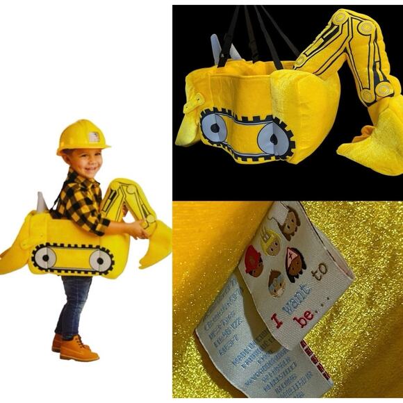 I want to be Other - I want to be…a digger Construction truck dress up costume Halloween pretend play
